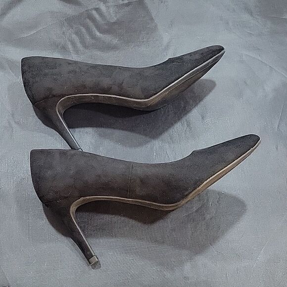 A.NEW DAY SUEDE POINTED TOE WOMEN"S SLIP-ON HIGH HEELS STILETTOS PUMP - Picture 10 of 16